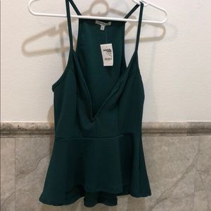 Charlotte Russe peplum top